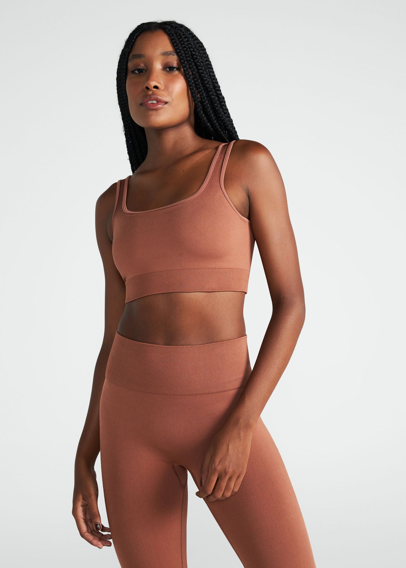 Resplandor de piel de mujer superior