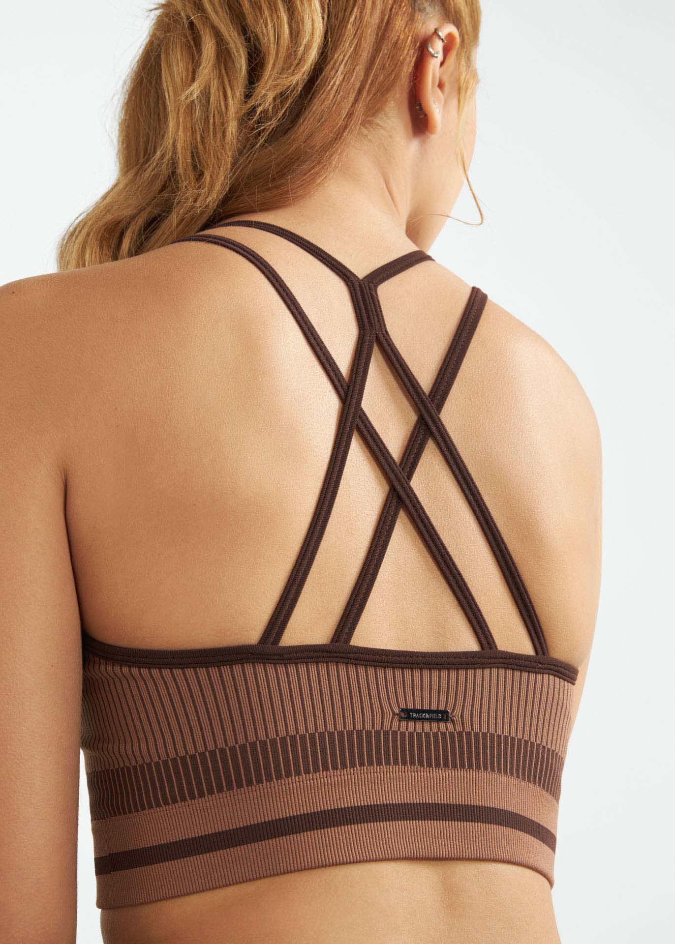 Top con textura de piel para mujer