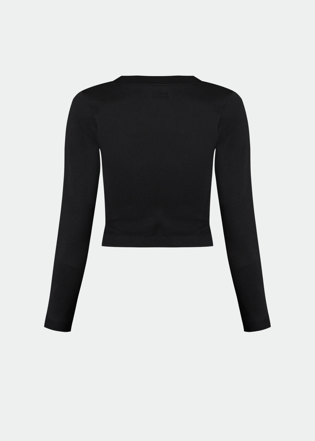 Top Mulher Manga Longa Skin Traces