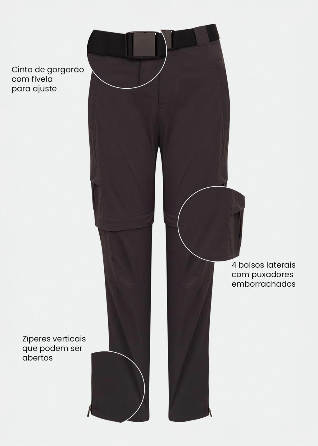 Pantalones de senderismo para hombre