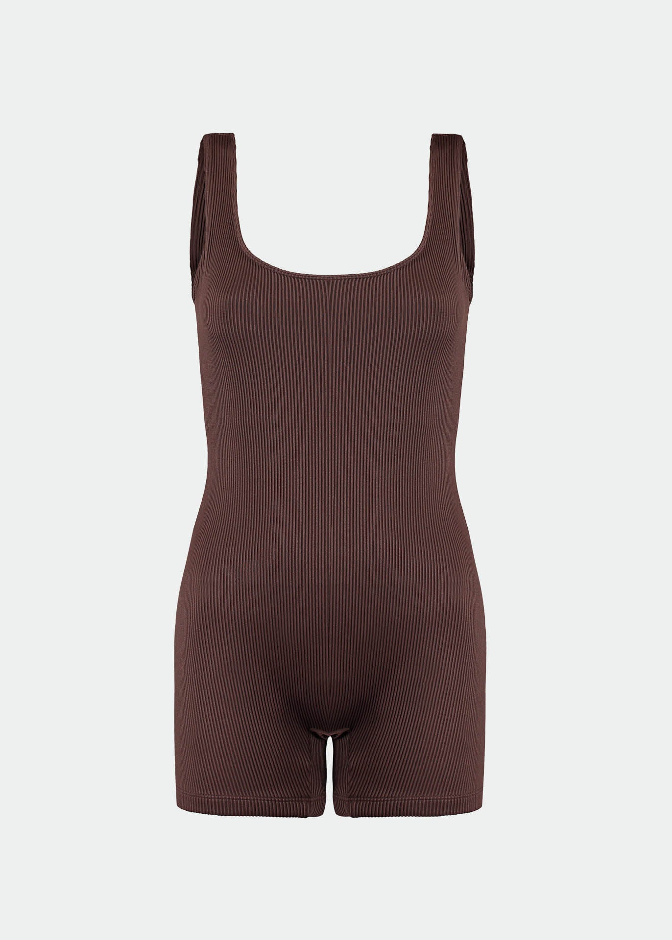 Kurzer Ribana-Overall für Damen