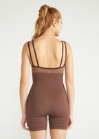 Mono con textura de piel para mujer