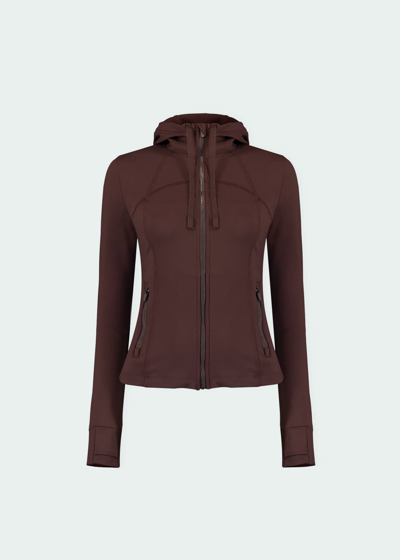 Chaqueta con capucha para mujer