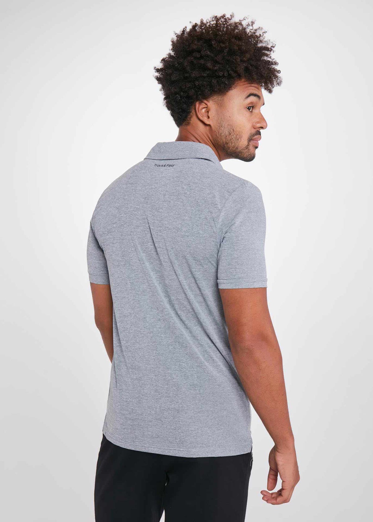 Polo en maille fine pour hommes