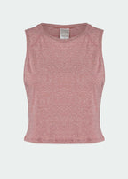 T-Shirt Mulher Sem Manga Cropped