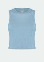 Women's Sleeveless Cropped T-Shirt