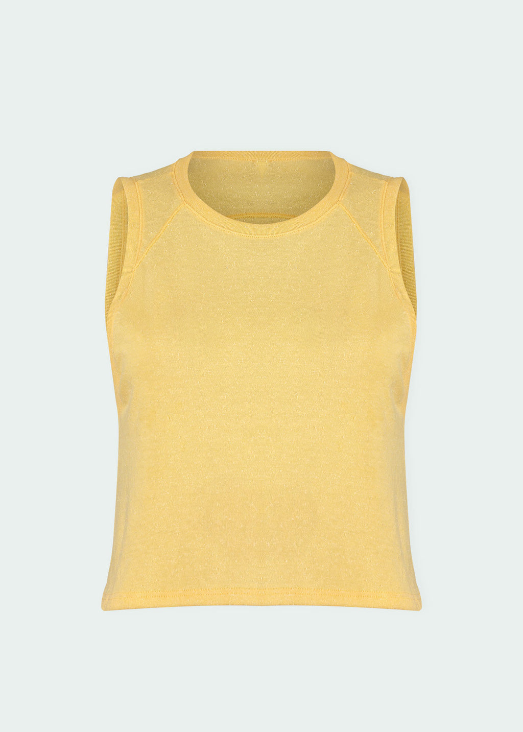 Women's Cropped Sleeveless T-Shirt