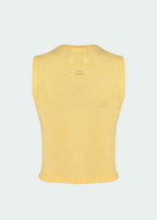 Women's Cropped Sleeveless T-Shirt