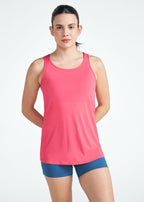 Ärmelloses Basic-T-Shirt für Damen
