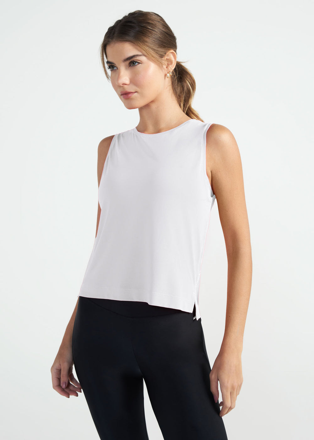 T-Shirt sem Manga Mulher Run