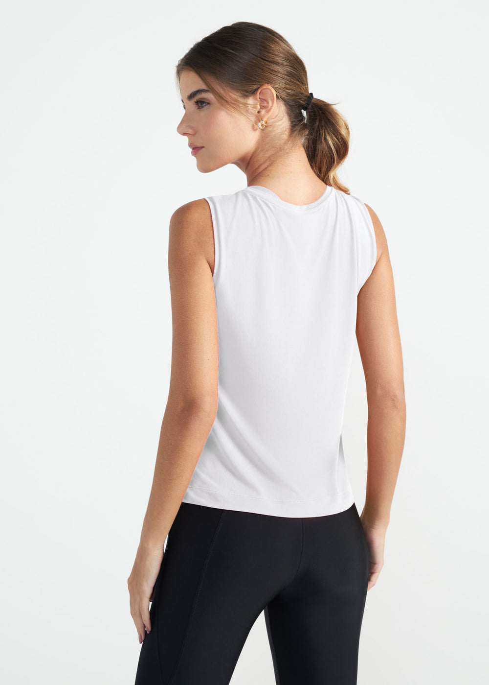 T-Shirt sem Manga Mulher Run