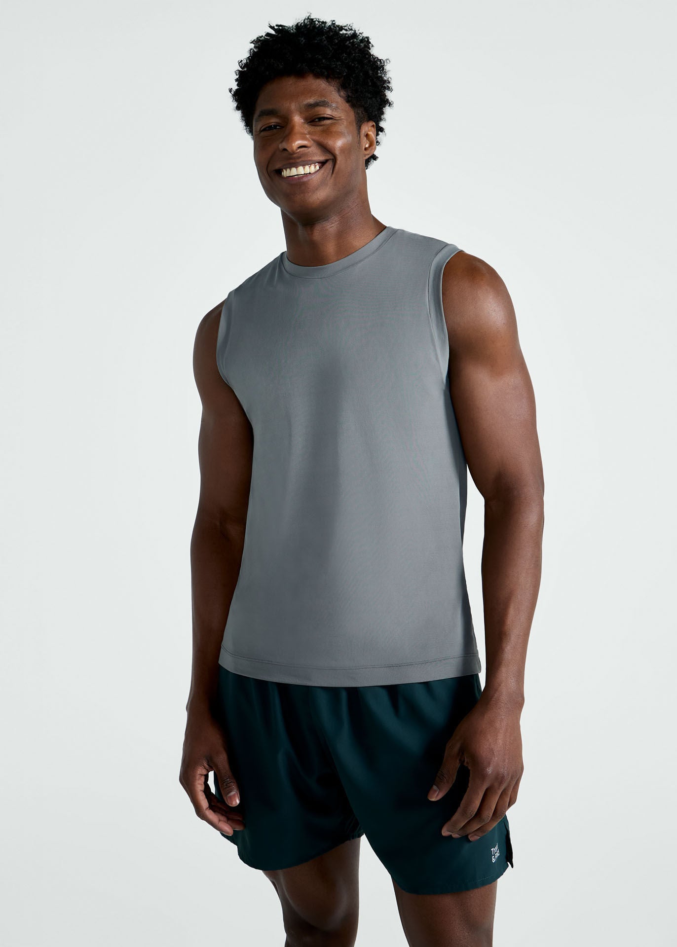 T-Shirt sem Manga Homem Thermodry Run