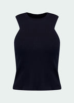T-shirt sem manga Mulher Slim Cavada