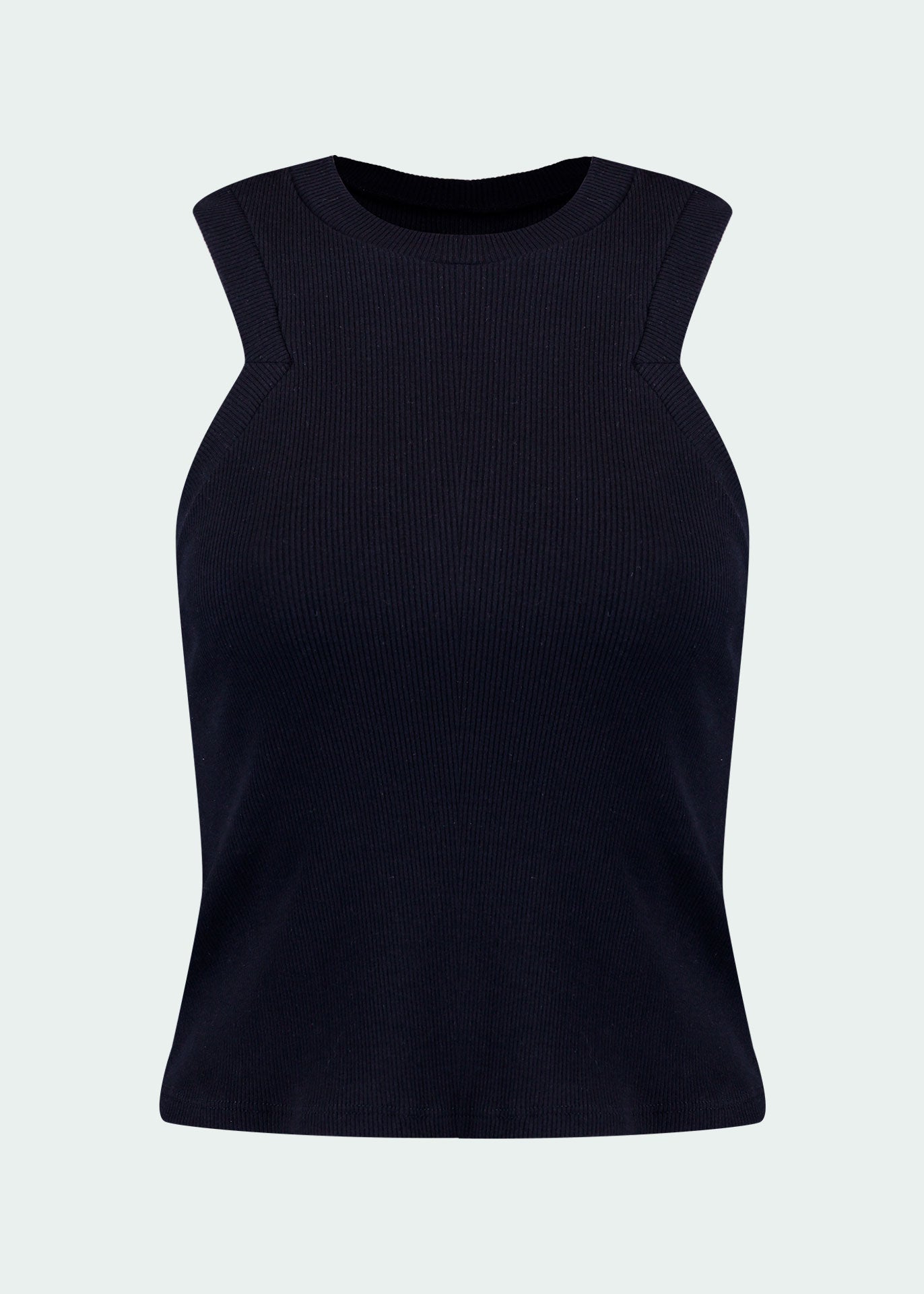 T-shirt sem manga Mulher Slim Cavada