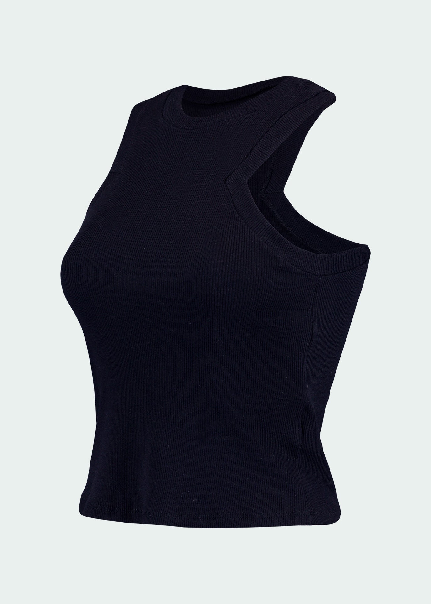 T-shirt sem manga Mulher Slim Cavada