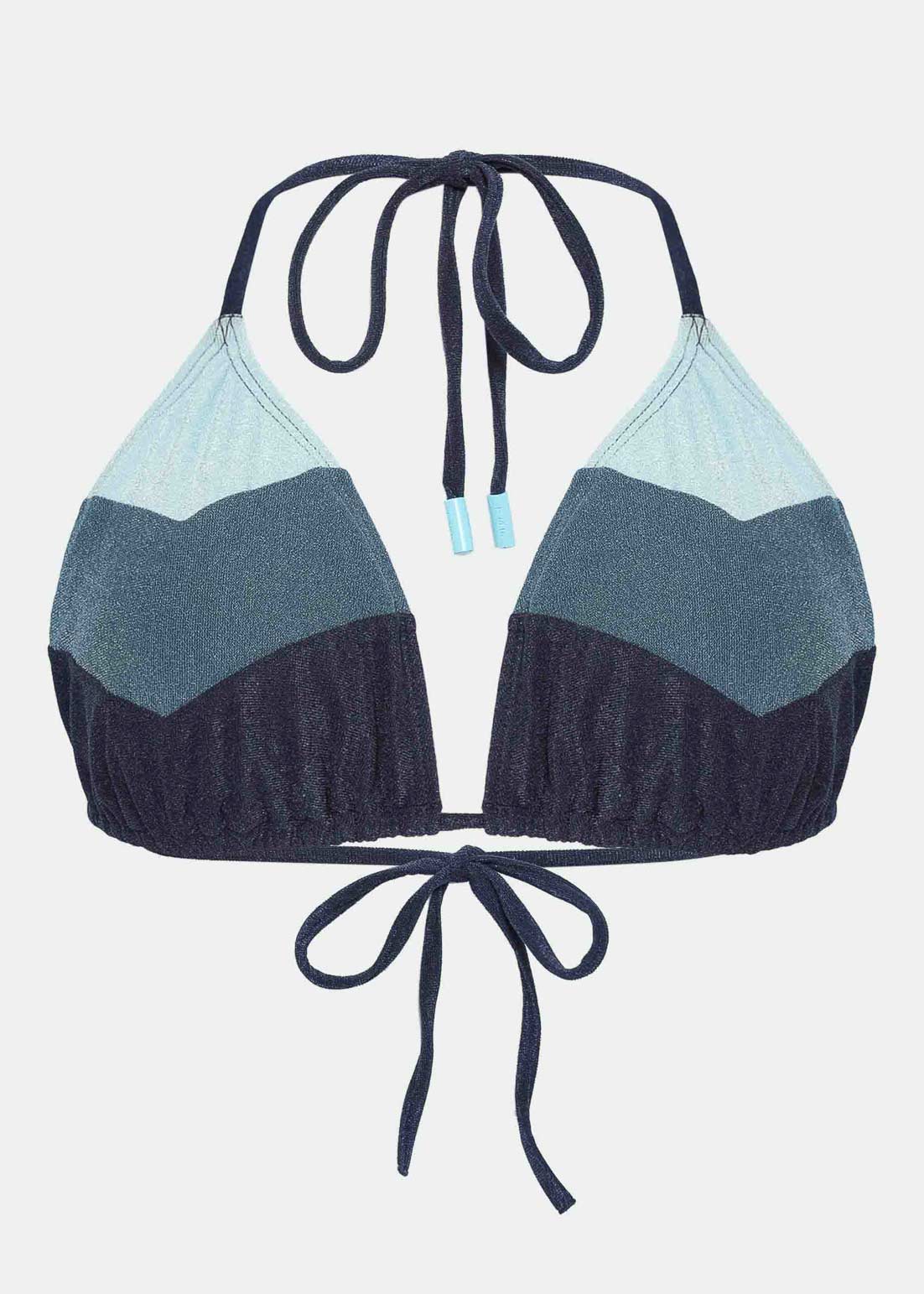 Cutout String Bikini Top