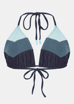 Cutout String Bikini Top