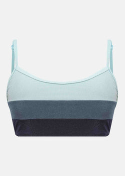 Sleeveless T-Shirt Cutout Bikini Top