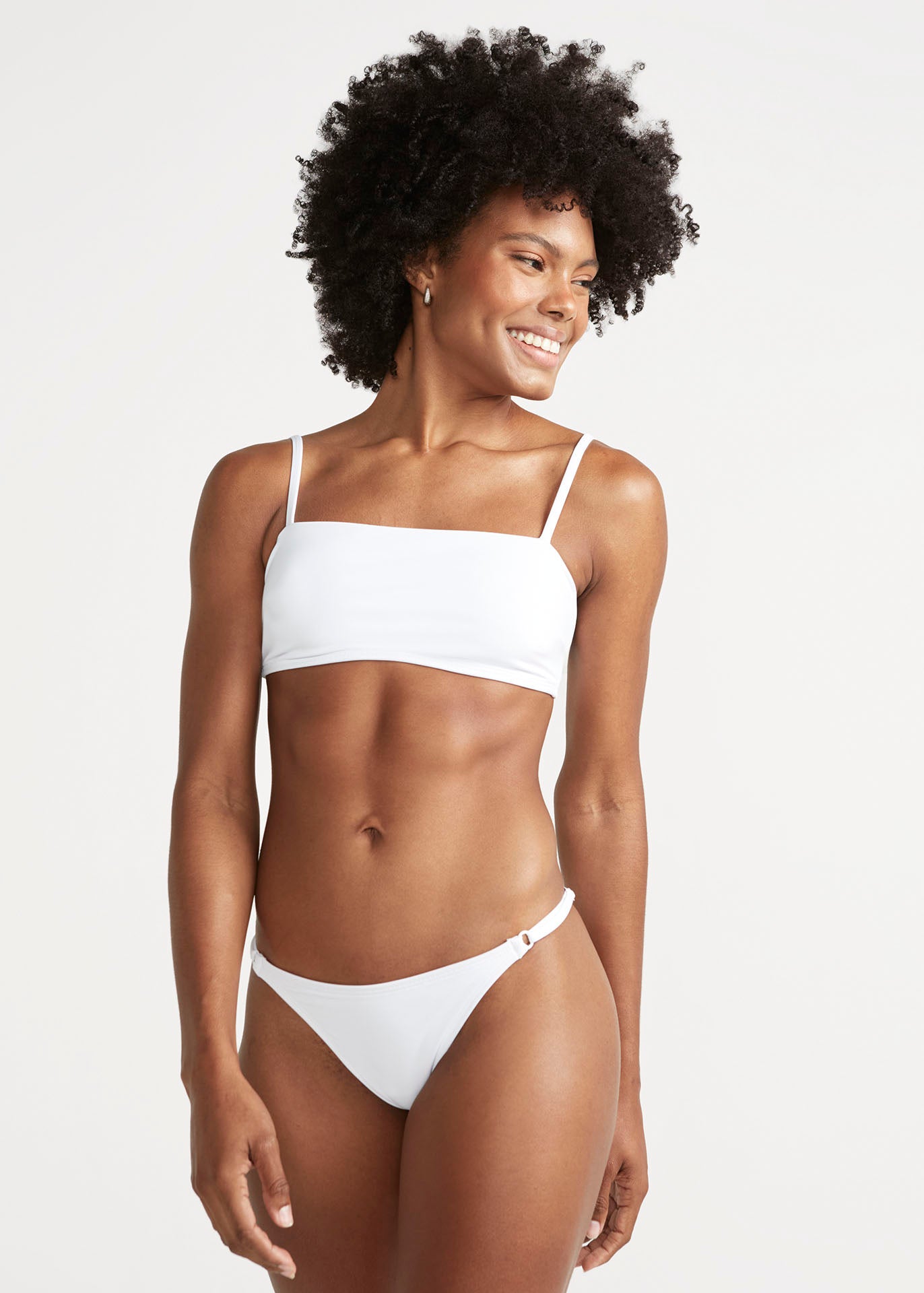 Straight Bikini Top Rocks Sleeveless T-shirt