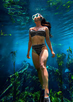 Carp Draped Bikini Bottom