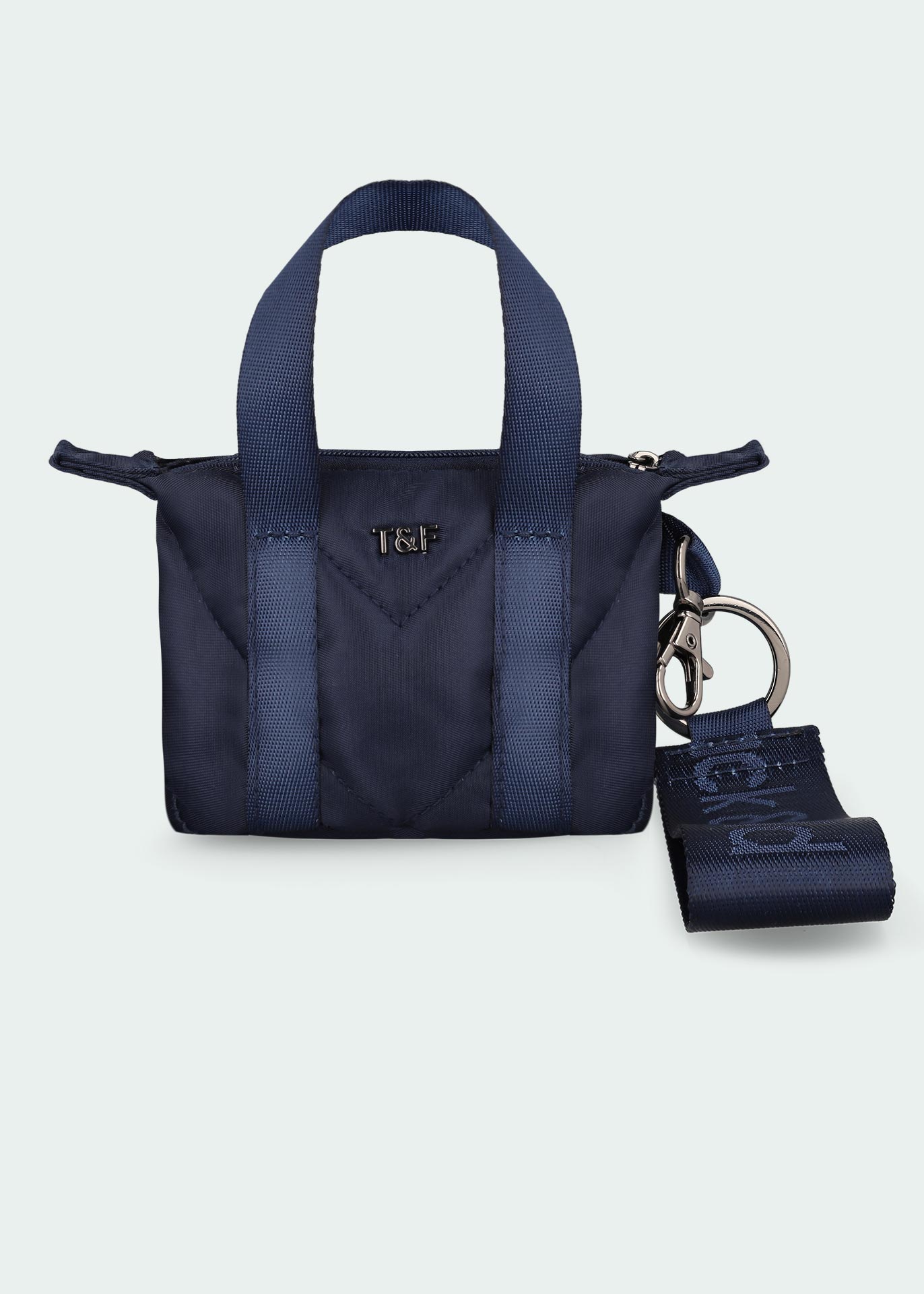 Matelassé-Schlüsselanhänger