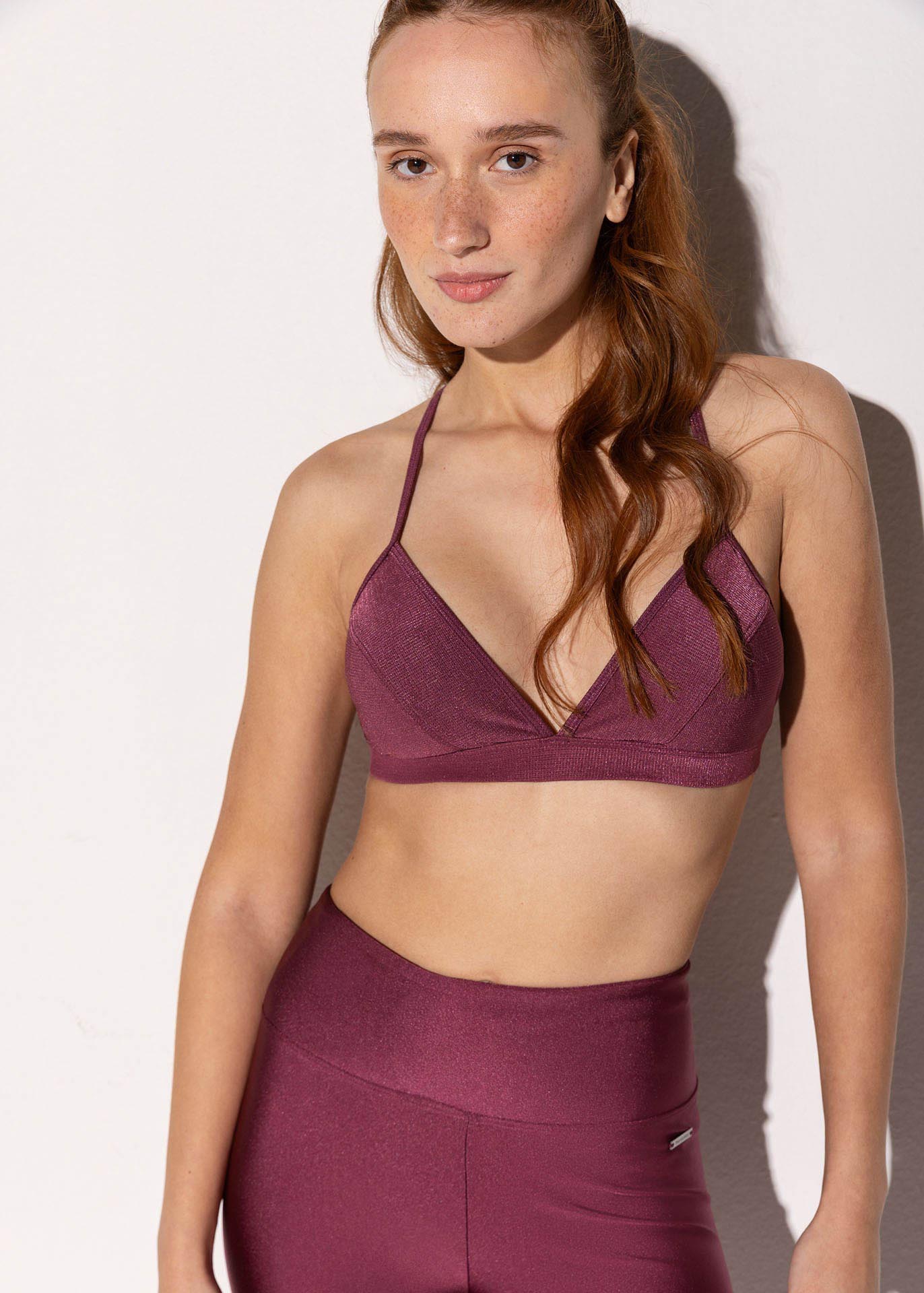 Shine-Ring-Top für Damen