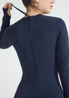traje de baño de manga larga UV