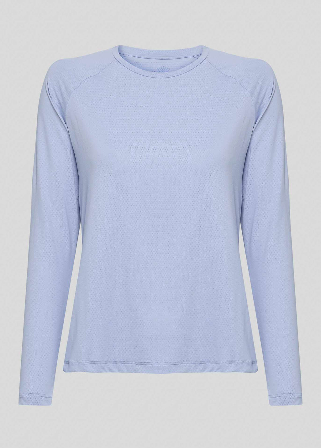 Langärmliges UV-Mesh-T-Shirt für Damen