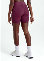 Pantalones cortos de mujer con bolsillos delgados