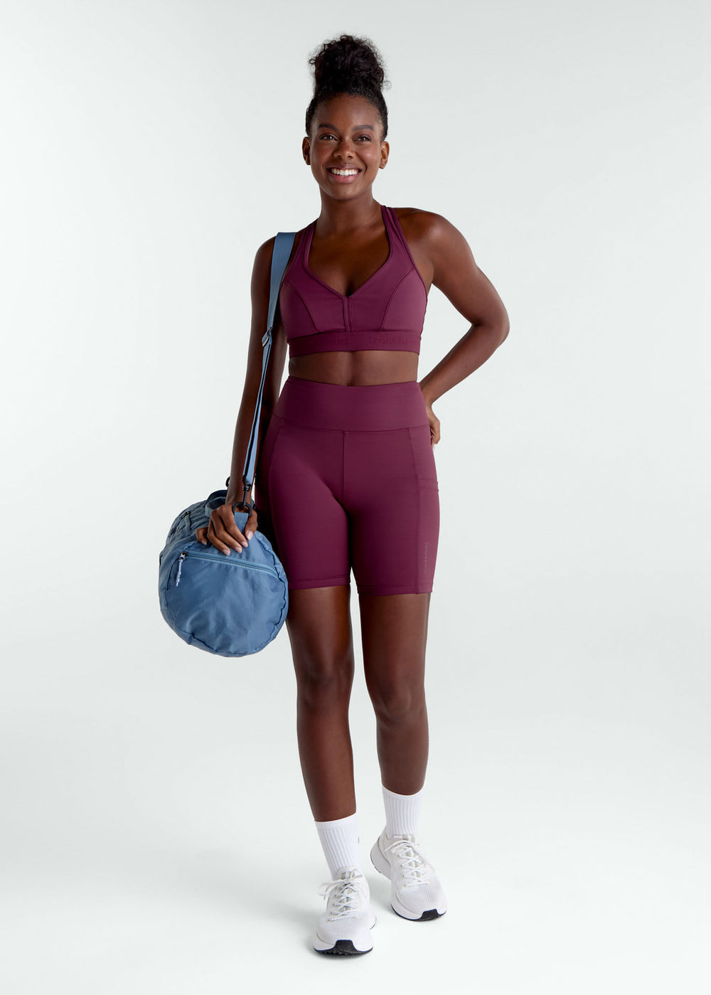 Pantalones cortos de mujer con bolsillos delgados