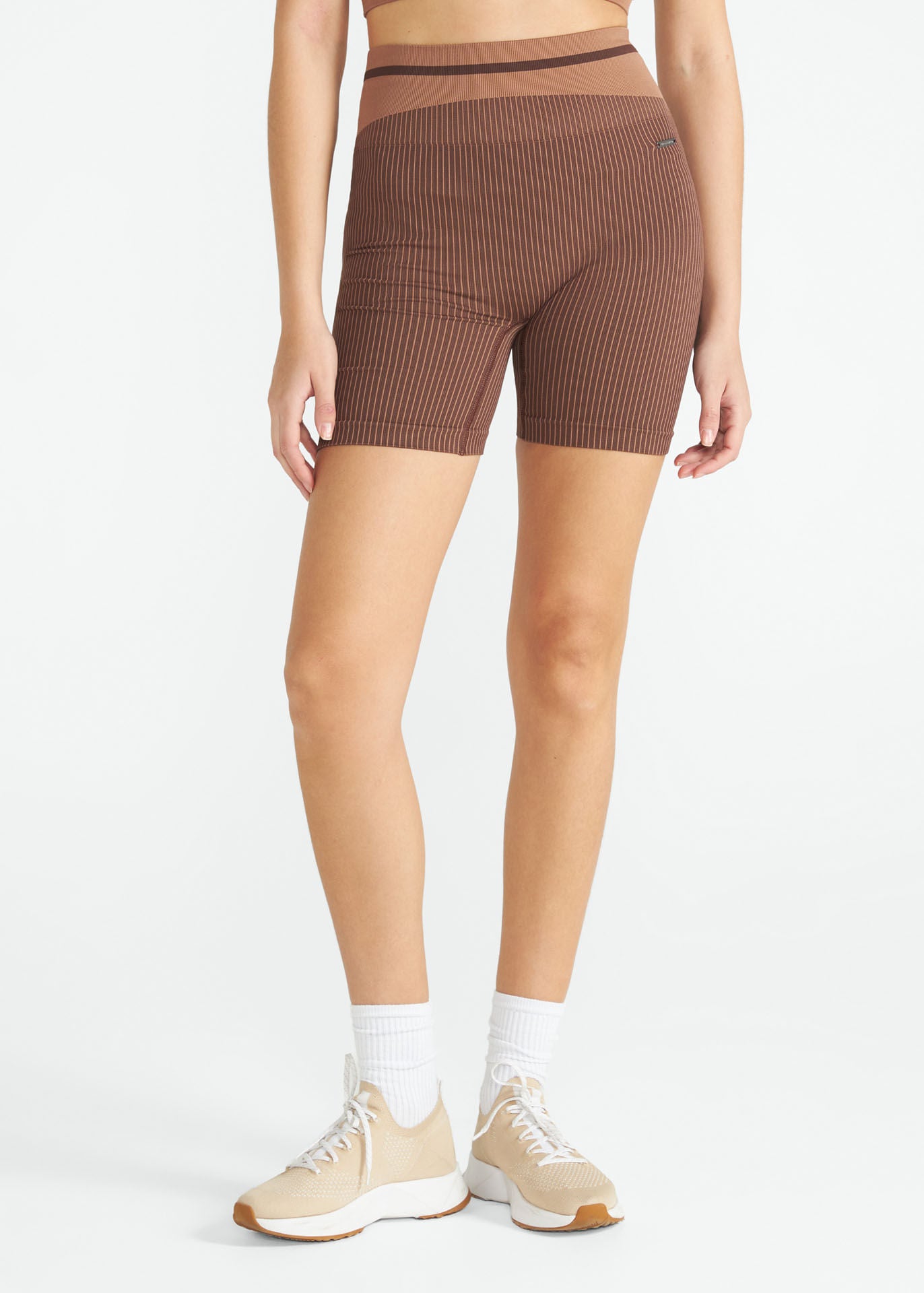 Damen-Shorts mit schmaler Textur