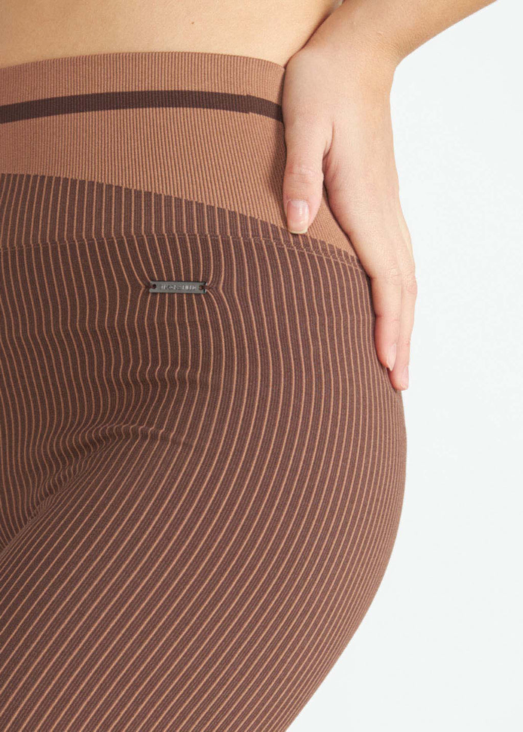 Damen-Shorts mit schmaler Textur
