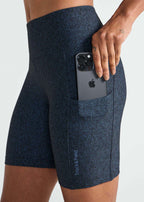 Short avec poches fines pour femme