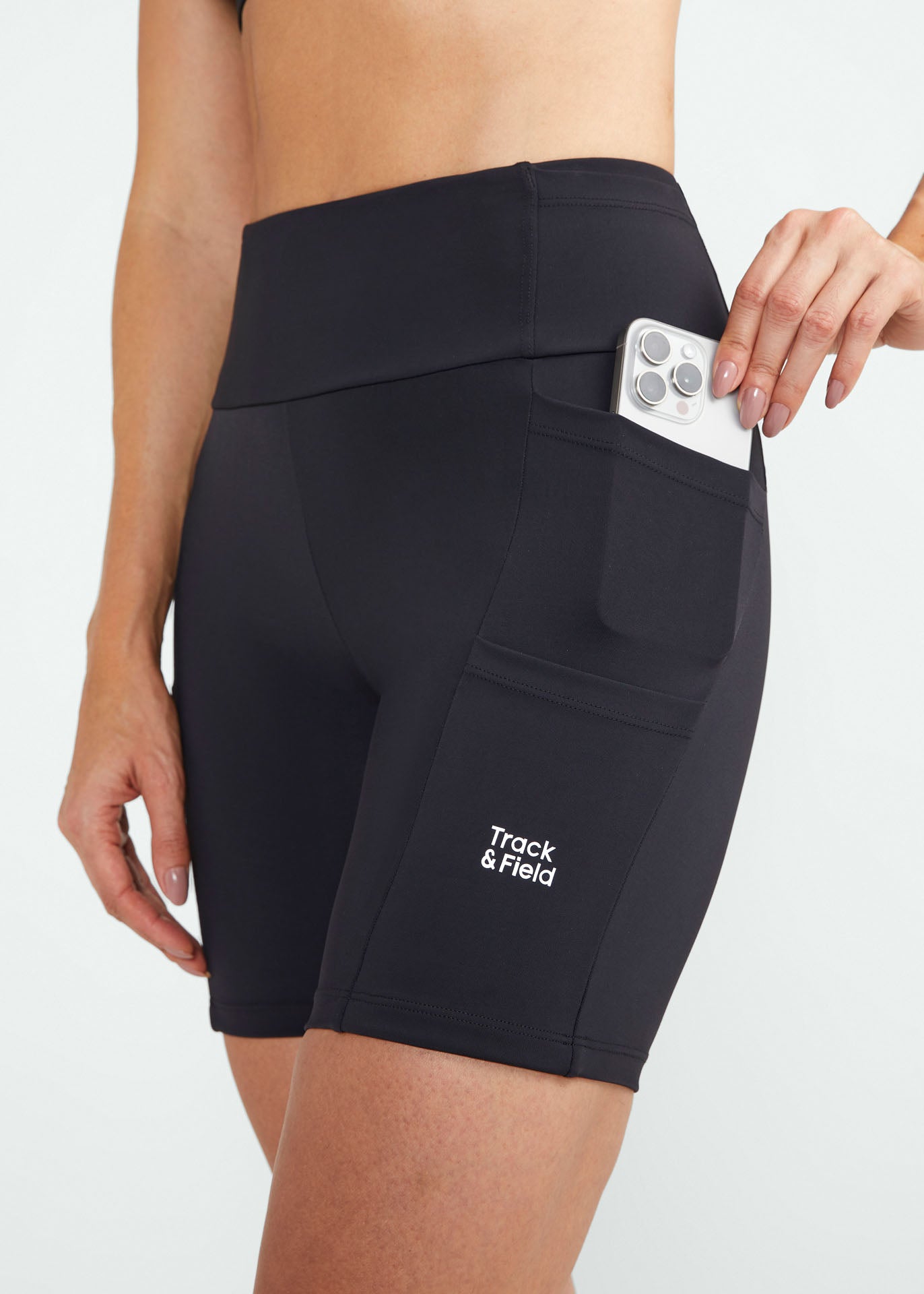 Damen-Laufshorts mit 8 Taschen
