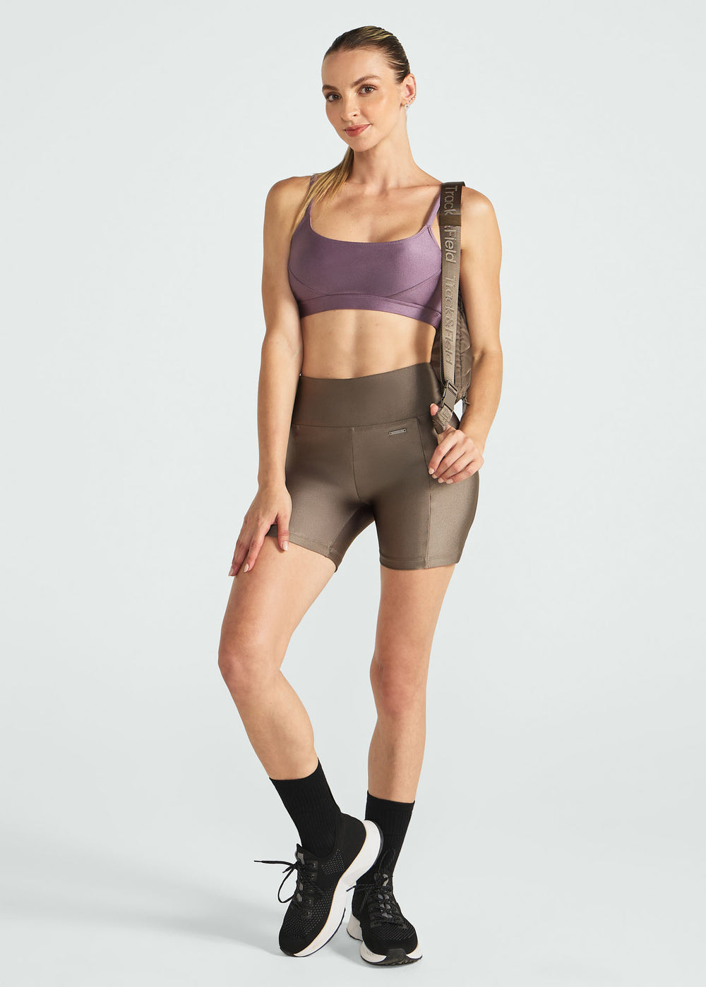 Women's Slim Glitter Shorts