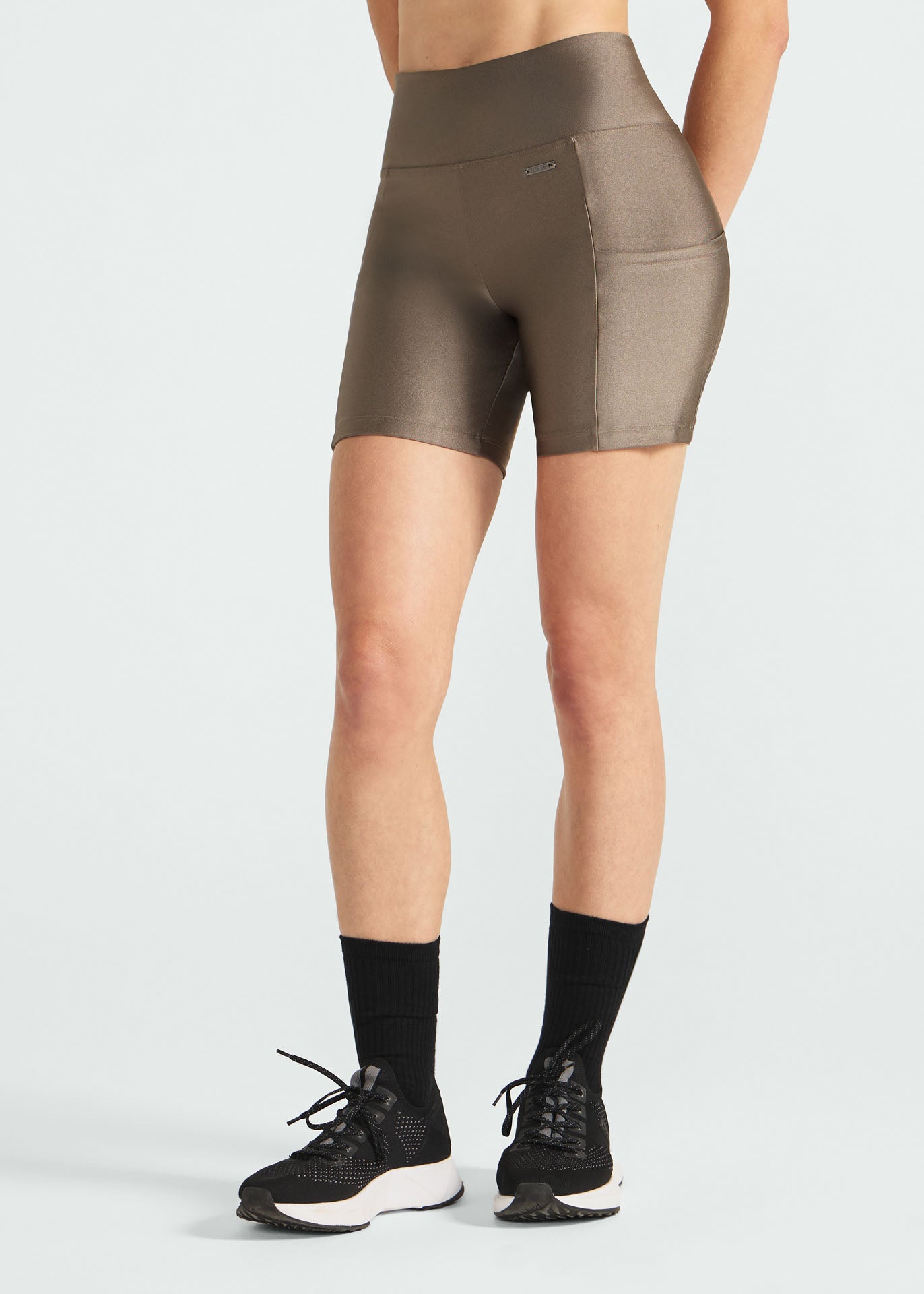 Women's Slim Glitter Shorts