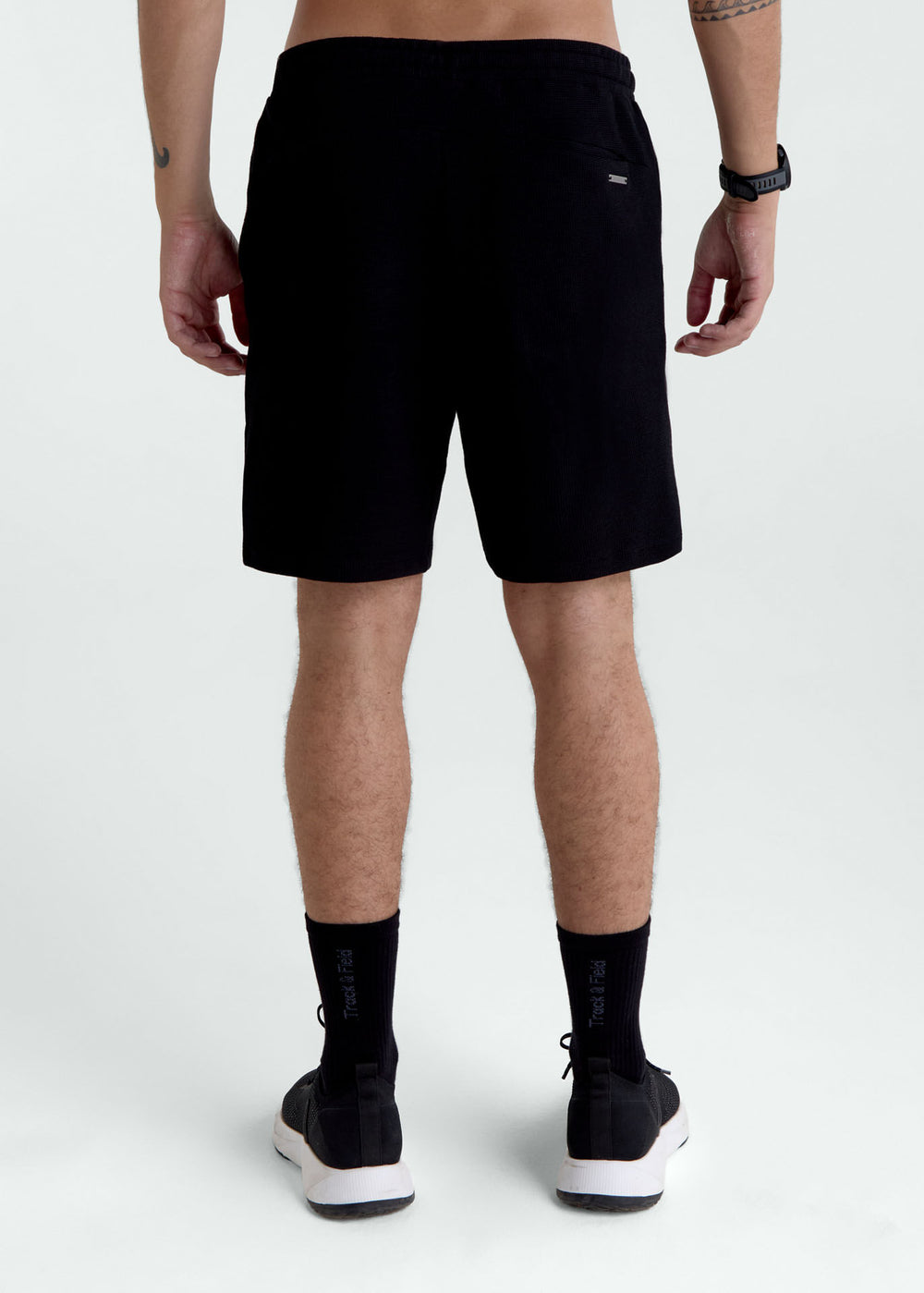 Texturierte Herren-Shorts