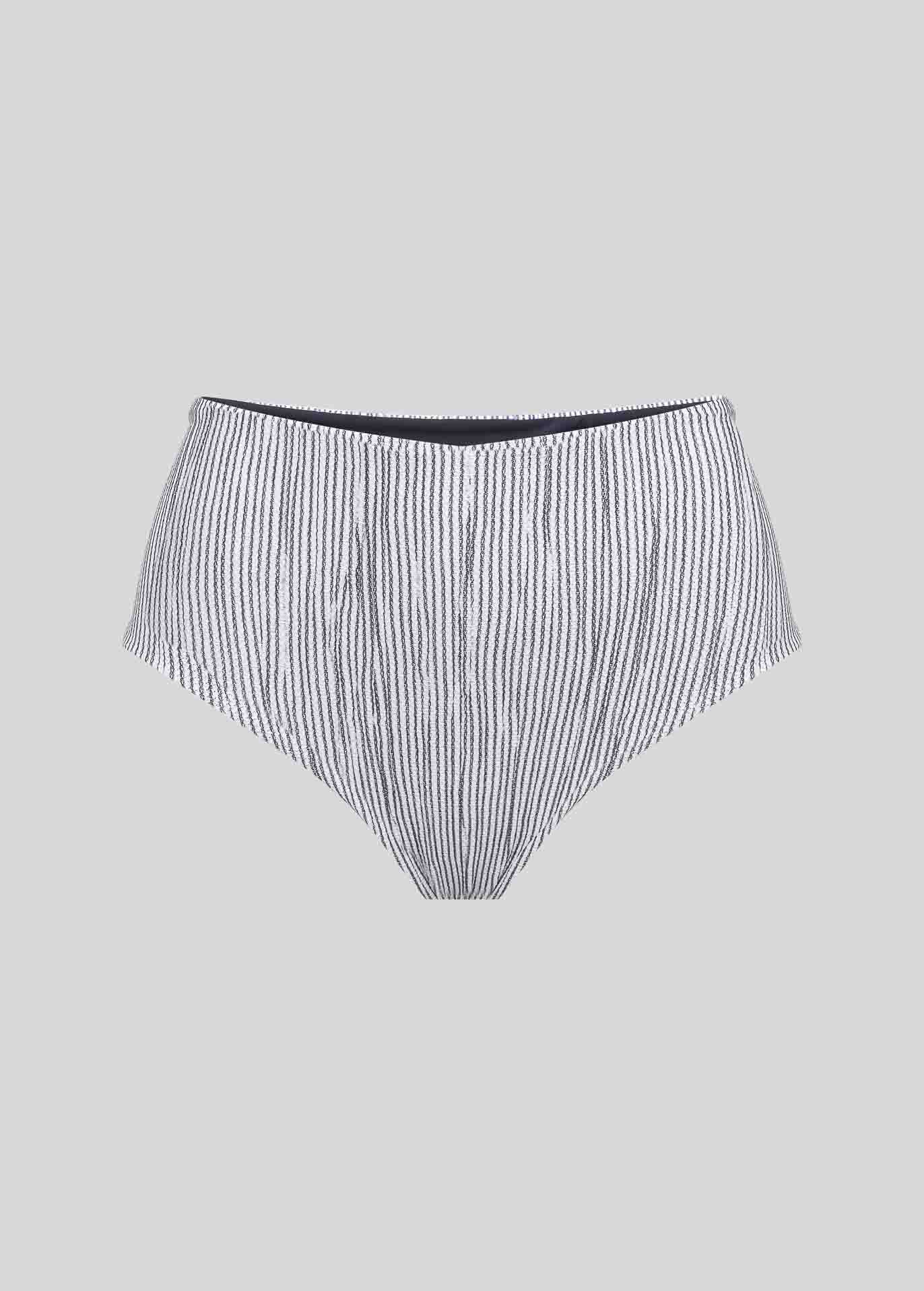 Bikini-Slip, doppelseitiger Rock, Marineblau