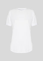 Camiseta básica de manga corta para mujer