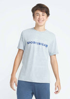 Camiseta unisex de manga corta para adolescentes New Sports