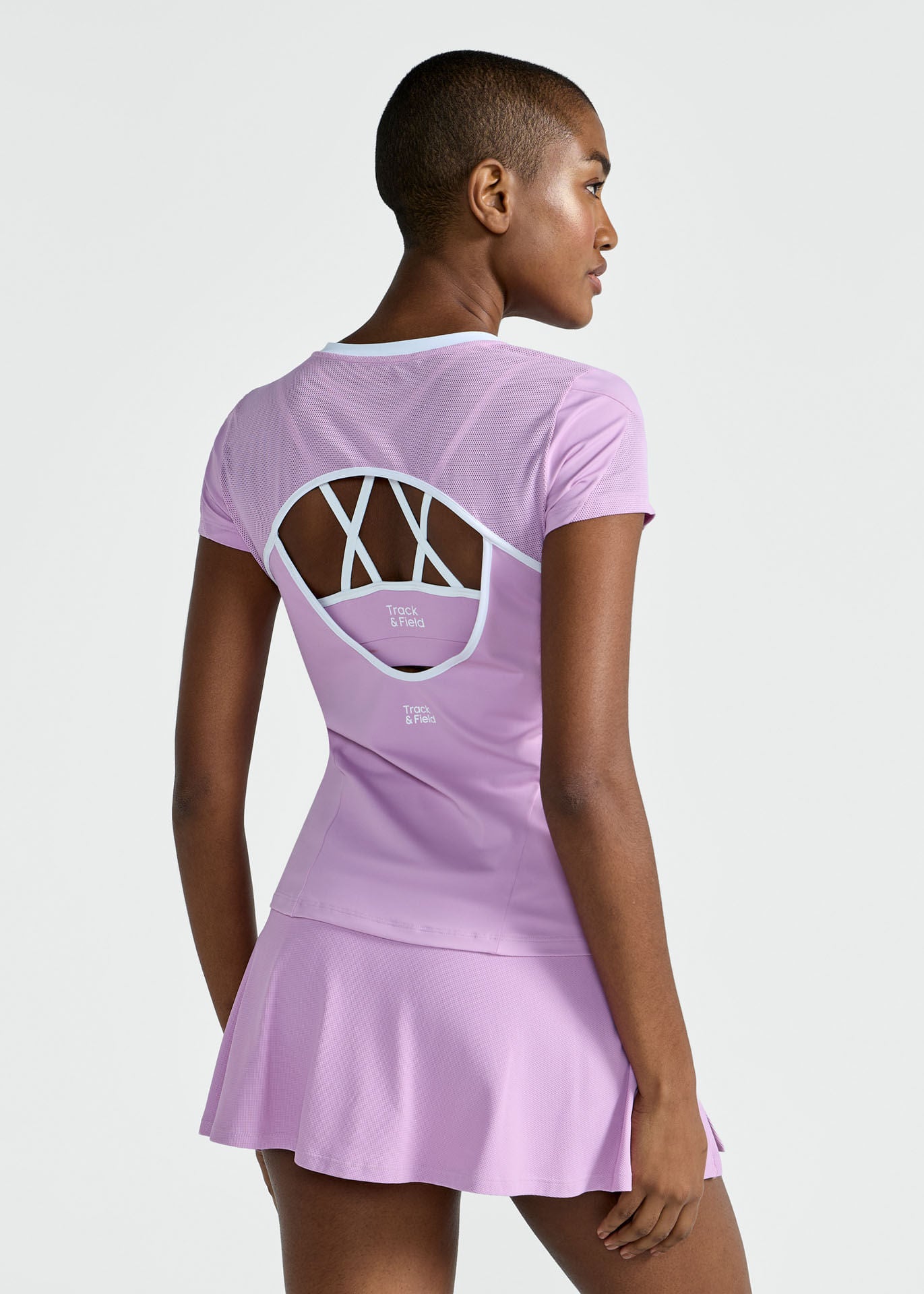 Aktives Kurzarm-T-Shirt für Damen