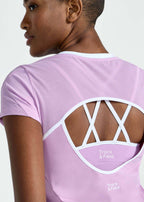 Aktives Kurzarm-T-Shirt für Damen