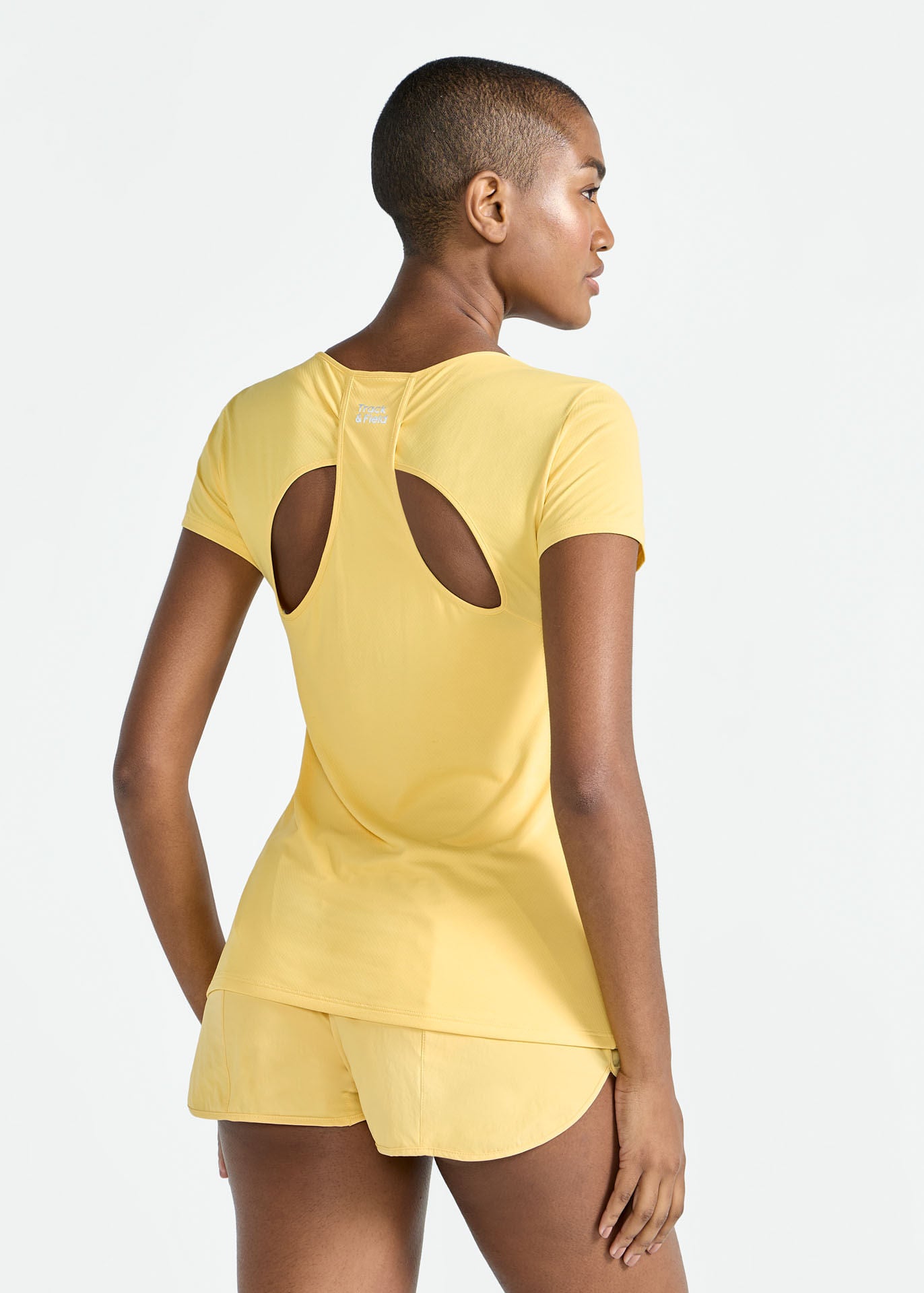 T-Shirt Mulher Manga Curta Thermodry Gota