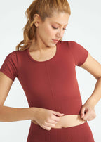 Skin Balance T-shirt à manches courtes pour femmes