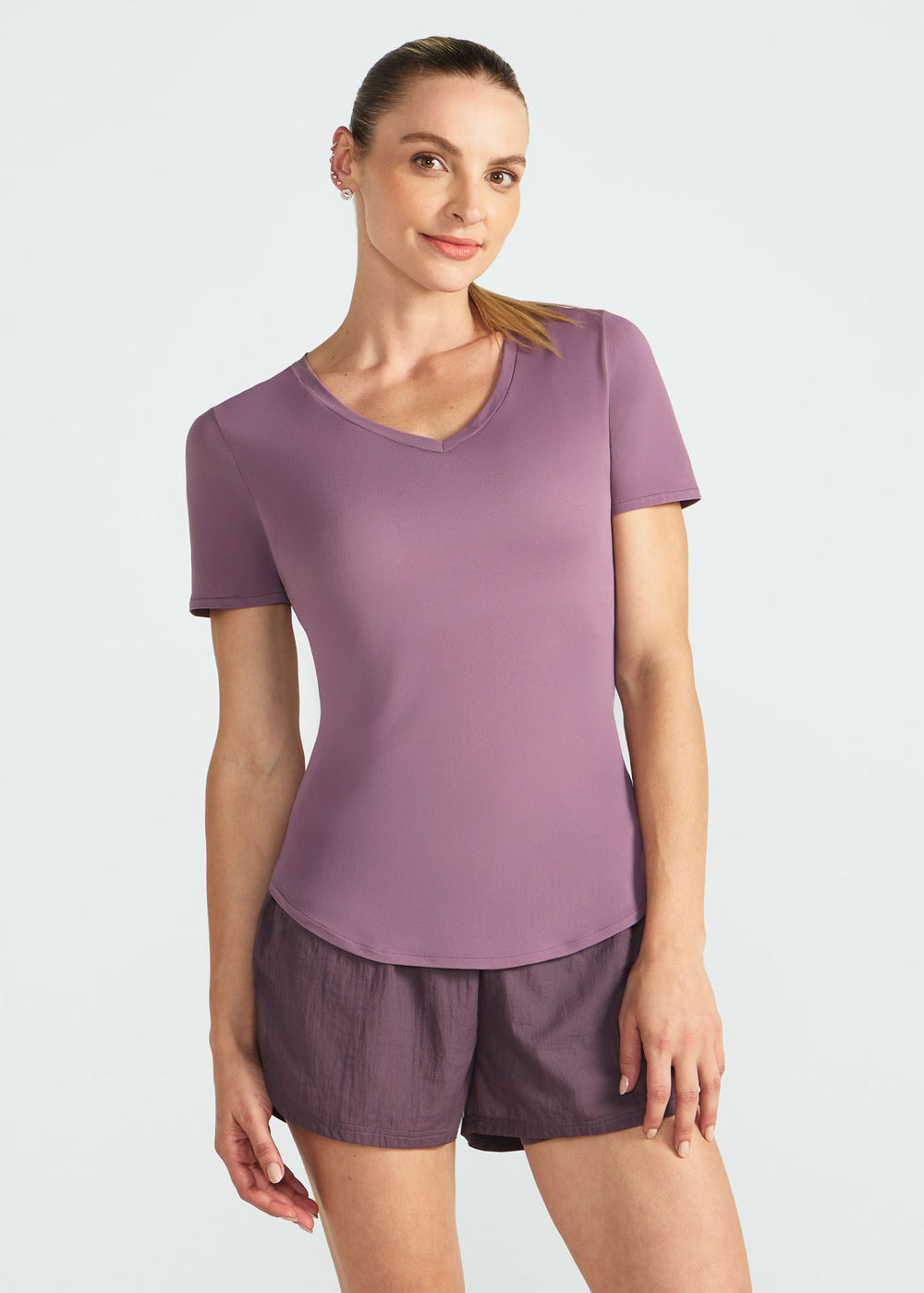 T-shirt Mulher Manga Curta Thermodry V