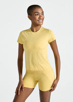 T-shirt à manches courtes en maille anti-UV pour femmes