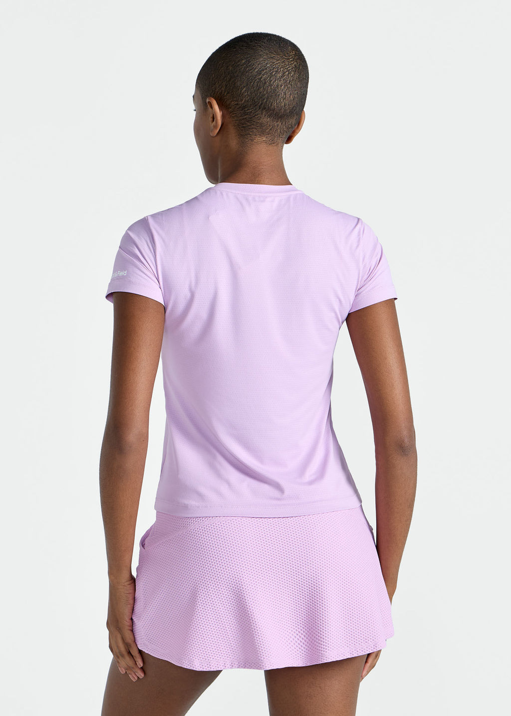 T-shirt à manches courtes en maille anti-UV pour femmes