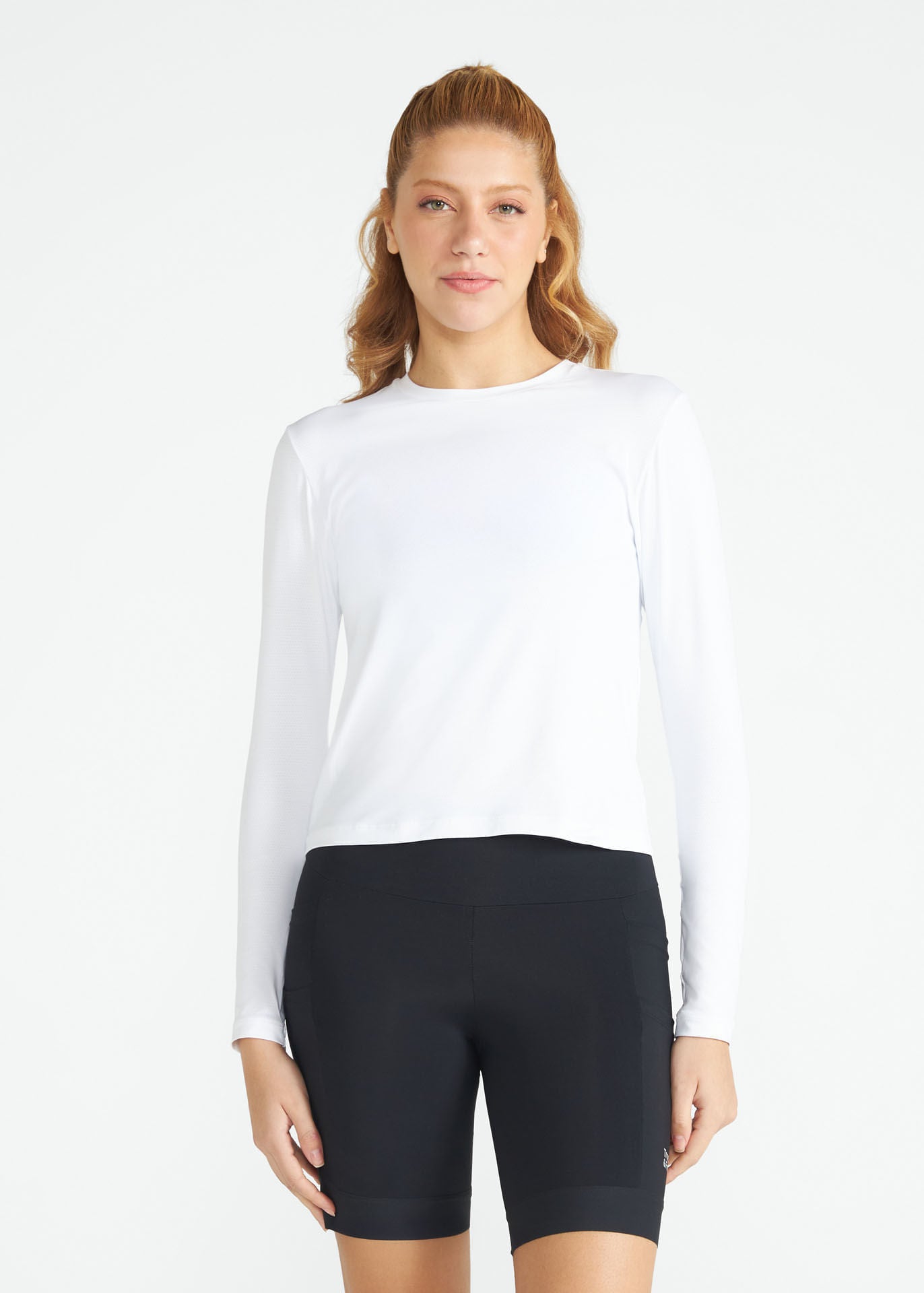 T-Shirt Mulher Manga Longa Uv Mesh