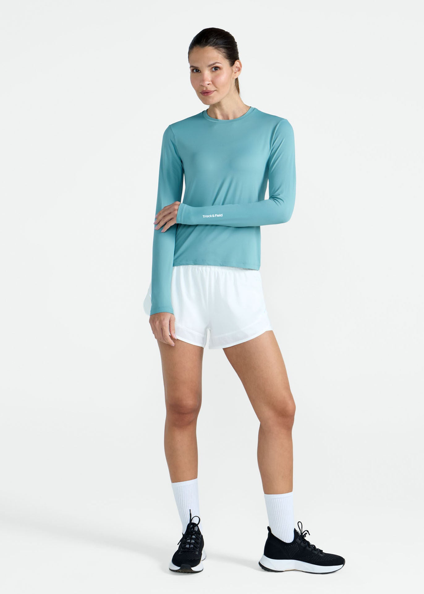 T-Shirt Mulher Manga Longa Uv Mesh
