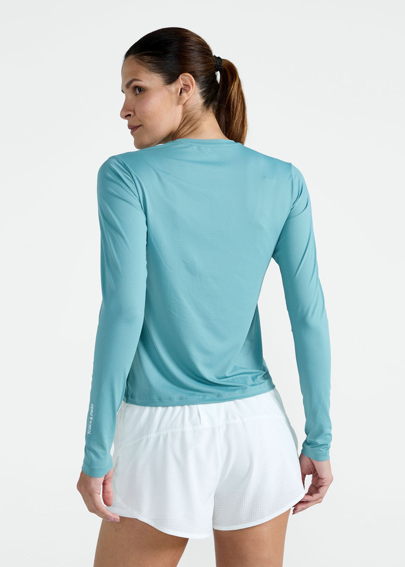 T-shirt à manches longues en maille anti-UV pour femmes